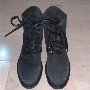 M. Gemi suede combat boots